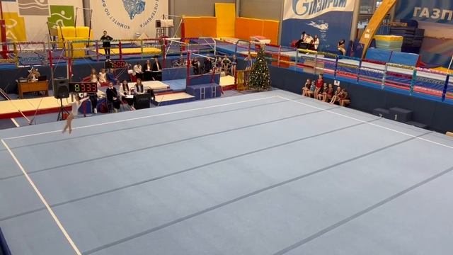 Межмуниципальные соревнования СПб ГБУ СШОР "Комета" - "Новогодний турнир" по спорт. гим-ке. 1-й ден смотреть онлайн