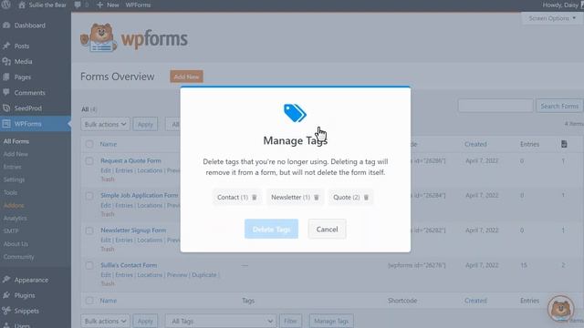 WPForms 1.7.5 Update Announcement - Introducing Form Tags & Searchable Payment Details смотреть онлайн