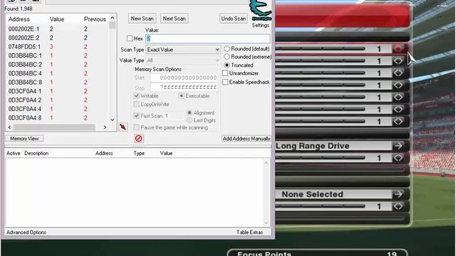 PES 14 Become A Legend Trainig points with cheat engine смотреть онлайн