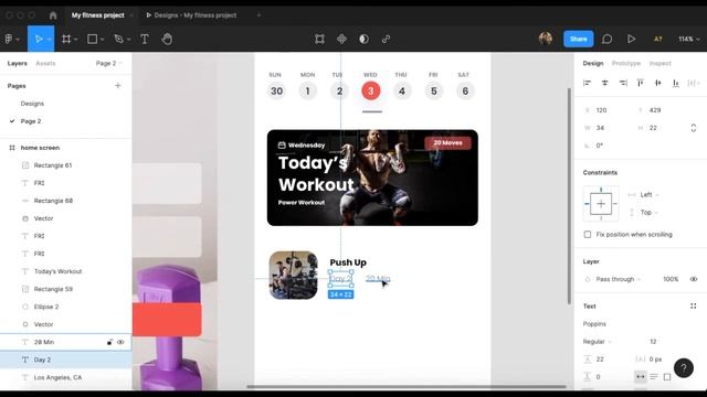 Fitness App Design In Figma || Figma Tutorial || Design & Prototyping смотреть онлайн