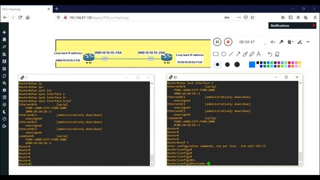IPv6 Default Route | EVE-NG | ENGLISH смотреть онлайн