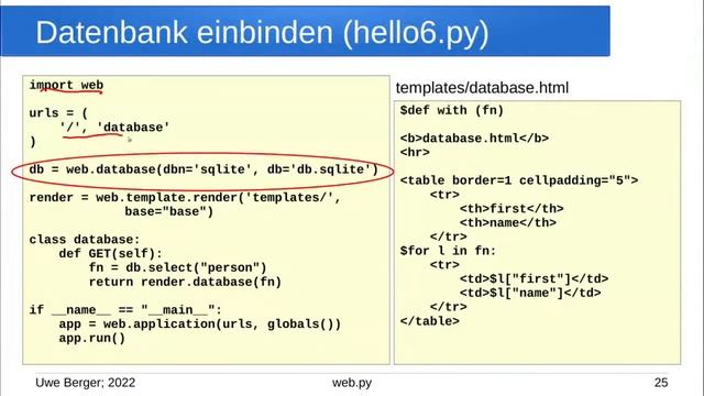 web.py - Web-Anwendungen in Python [21. Kielux 2023] смотреть онлайн