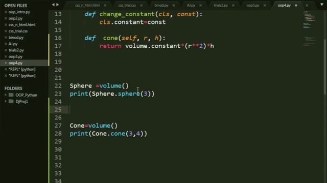 Python Object Oriented Programming(OOP)(Part 4) | Instance, class & static methods | Python Tutoria смотреть онлайн