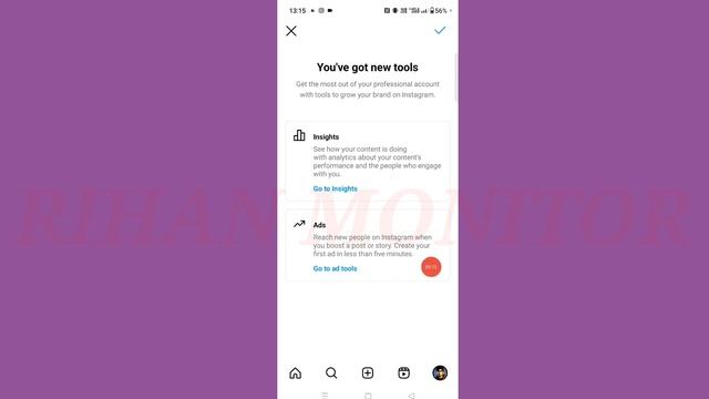 how to complete instagram professional account 0 of 6 steps | setup your professional account смотреть онлайн