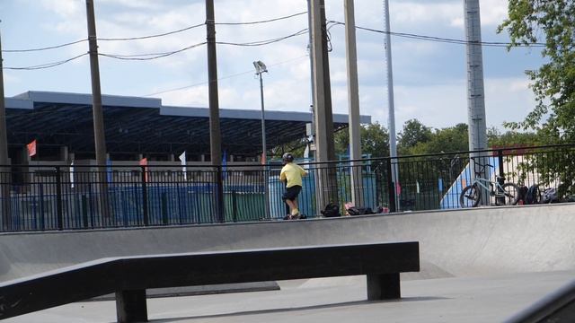 Засечкин Вадим - новички, контест Drive Scooters в скейтпарке г.Электросталь смотреть онлайн