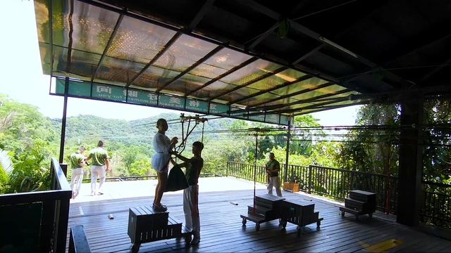 Остров Хайнань парк ЯНОДА стеклянный мост город Санья смотреть онлайн