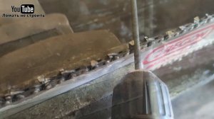 КАК ЗА 3 МИНУТЫ НАТОЧИТЬ ЦЕПЬ НА БЕНЗОПИЛЕ? САМЫЙ ПРОСТОЙ СПОСОБ ЗАТОЧКИ ЦЕПИ СВОИМИ РУКАМИ!