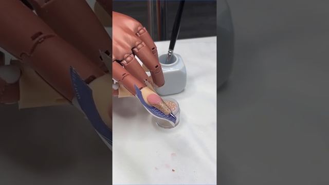 YN NAIL SCHOOL - Beginner's Guide to Glitter Smile Line Nails смотреть онлайн