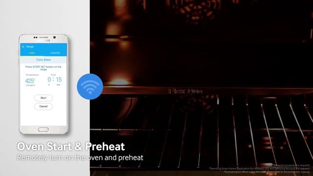 Samsung Range with Wi-Fi Connexion NE58K9560 смотреть онлайн