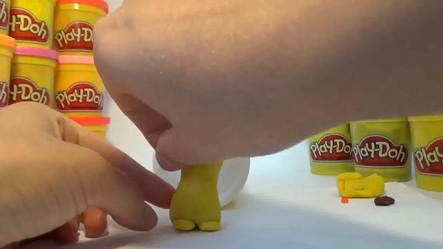 Как слепить Пикачу Покемон Го из пластилина Плей До. How to make a Pikachu Pokemon Go of Play-Doh смотреть онлайн