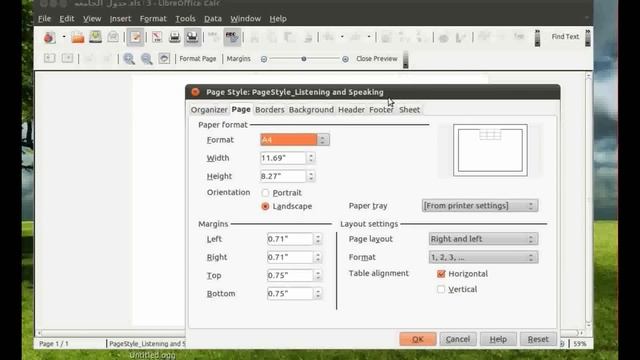 LibreOffice how to print in landscape and resize content смотреть онлайн