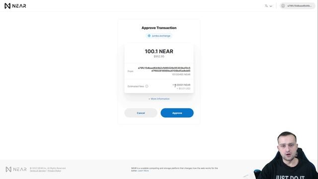 Jumbo - как принять участие в Airdrop. Как создать кошелёк NEAR. смотреть онлайн