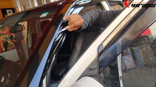 Toyota Fortuner Rooftop Vinyl Wrapping | Fortuner Modification | Vwraps Sikar