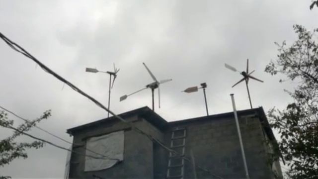 Установил большой ветряк. смотреть онлайн