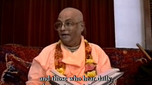 Шрила Гоур-Говинда Свами. Ежедневно слушай Шримад Бхагаватам - 2-ая часть. (Русский перевод)