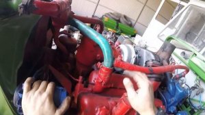 18.10.17 г Запустил двигатель СМД 62 на тракторе  Т150