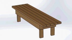 простой лежак в баню своими руками чертежи