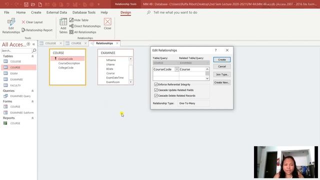 Microsoft Access II Referential Integrity II already used by another person or process смотреть онлайн