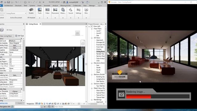 [Enscape Revit] Bài 9 - Render hình ảnh từ Enscape смотреть онлайн
