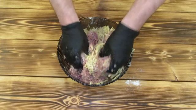 Картофельные драники с фаршем смотреть онлайн
