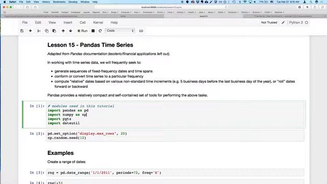 Python for Data Analysis 2018 - Lesson 15 (1/6) смотреть онлайн