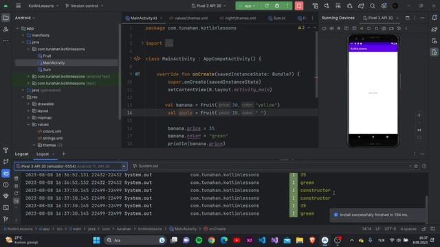 Kotlin Dersleri #24 - Constructor смотреть онлайн