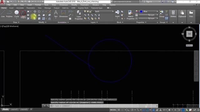 Menu Bar, thanh Ribbon bị mất và cách hiệu chỉnh tốc độ zoom trong AutoCad | Autocad 2018 Tips смотреть онлайн