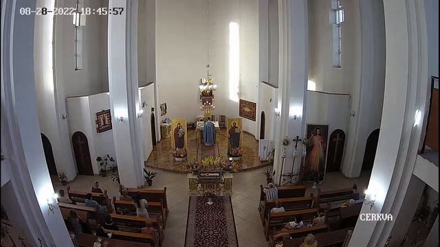 Божественна Літургія (28.08.2022) смотреть онлайн