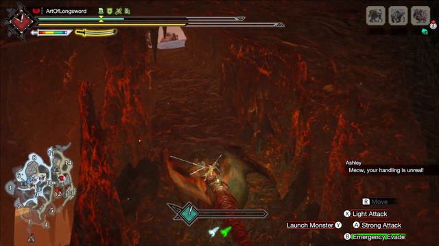 Teostra Speedrun Long Sword Monster Hunter Rise смотреть онлайн