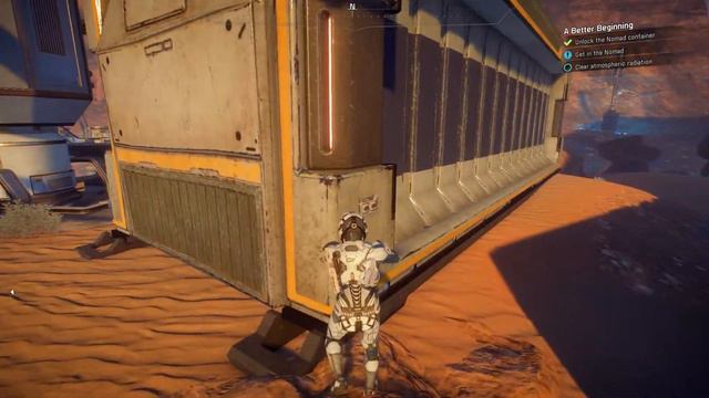 Mass Effect Andromeda EOS, Nomad, Peebee смотреть онлайн