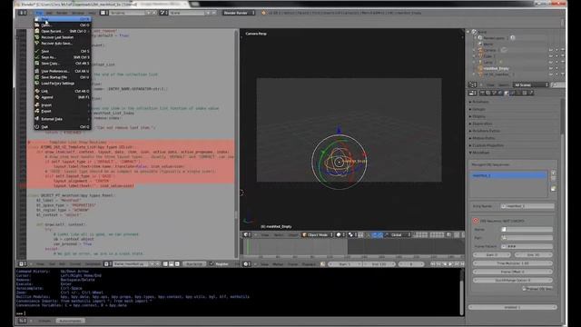 Quick Tip: Using Blender Scripts смотреть онлайн