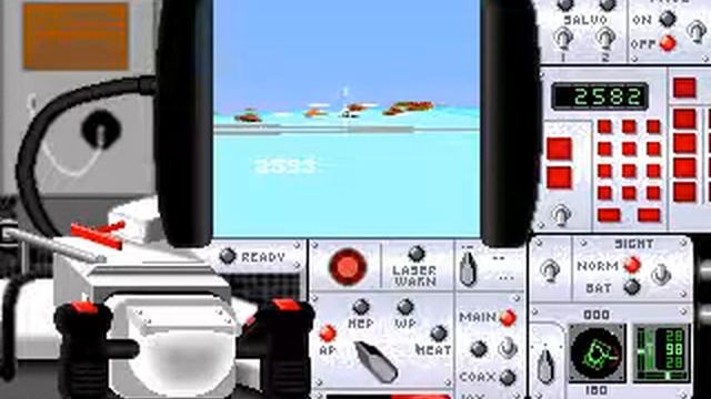 M1 Tank platoon DOS, Hard snowy battle смотреть онлайн