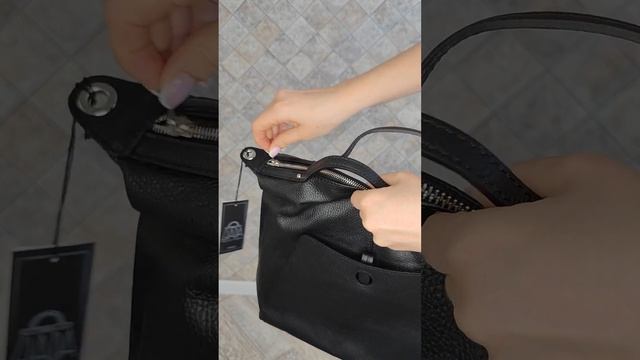 Сумка черная Giada Pelletteria смотреть онлайн