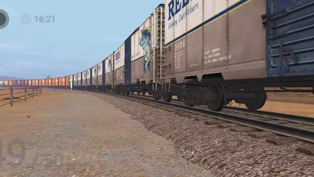 CSX Manifest Train departs Gladstone | Trainz Simulator 3 смотреть онлайн