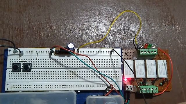 How To Make 4 Relay Circuit смотреть онлайн