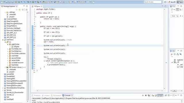 Java Tutorial Object Reference, References by Value(PART 8) смотреть онлайн