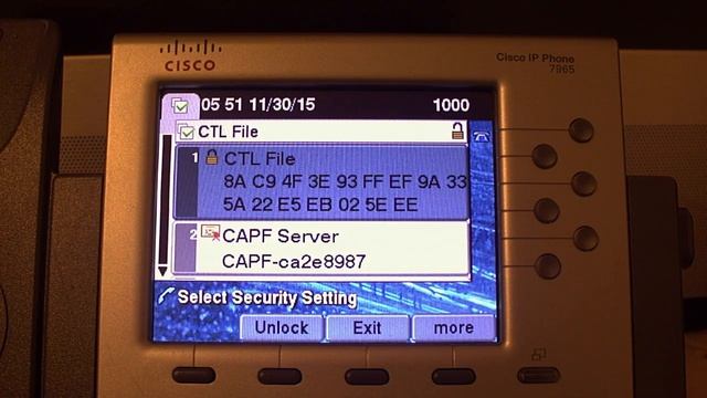 Delete CTL File from Cisco SIP Phone via SSH and Python (short) смотреть онлайн