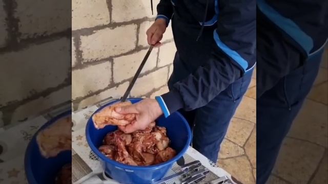 ШАШЛЫК ИЗ КУРИЦЫ В ТАНДЫРЕ