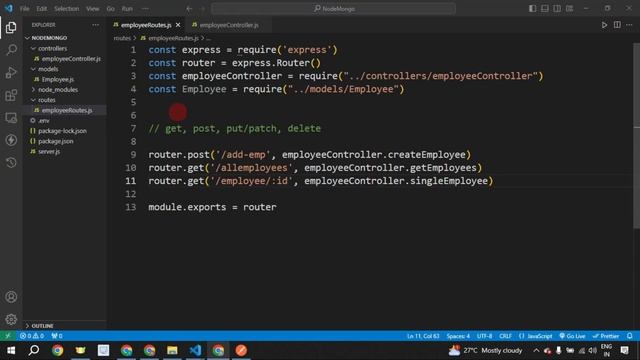 Restful CRUD API part-2 (Telugu) | Node/Express Tutorials смотреть онлайн