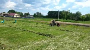 Самодельные грабли для мотоблока - Homemade rake for motoblock