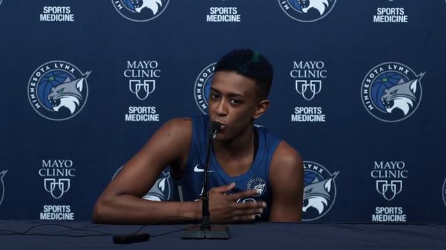 Minnesota Lynx: Danielle Robinson Media Day Presser смотреть онлайн