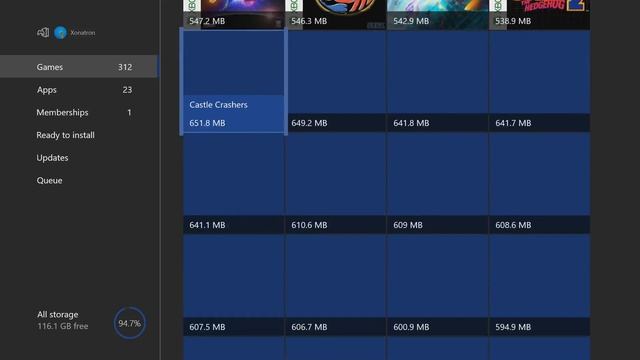 Xbox One - My Games Library - 312 Games Fully Installed on 2.5TB of Storage смотреть онлайн