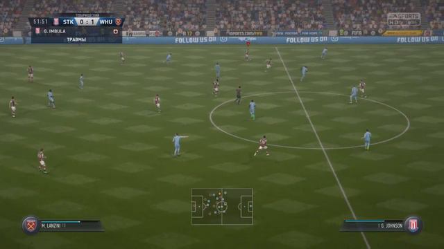 FIFA 17 | Stoke City - West Ham United | Онлайн OWE турнир №1 | 2 тур | PS4 смотреть онлайн