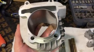 157QMJ скутера раздуть до 200 кубов. ГБЦ 4клапана. Комплект строкера для увеличения обьема