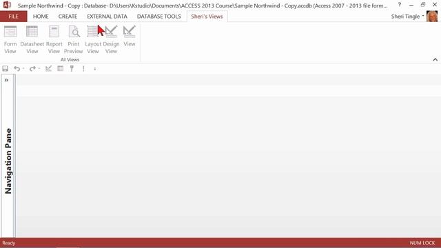 Microsoft Office Access 2013 Tutorial: Creating Custom Ribbon Tabs | K Alliance смотреть онлайн