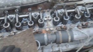 Простой способ регулировки тепловых зазоров клапанов на #DAF 95ati 330л.с в два приёма.