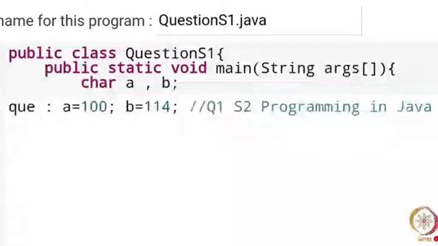 NPTEL PROGRAMMING IN JAVA : Online Programming test - Unproctored Exam Test - Session 2 смотреть онлайн