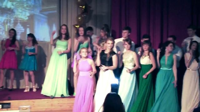 Выпускной 11 класс. Школа 2098 им. Доватора (2 здание). 2015 год