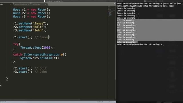 Naming, sleep and join methods & Thread Priority | Part-32 | JAVA | eLearn Gurukul смотреть онлайн