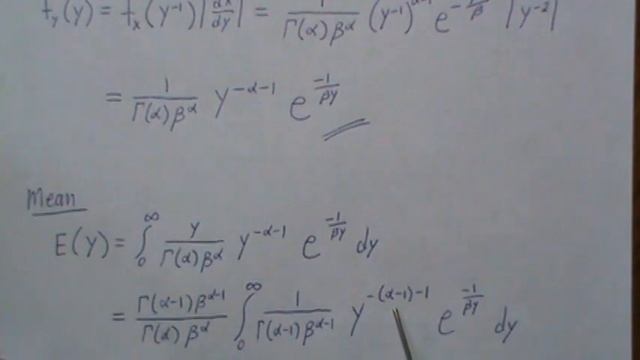 Mean and Variance of an Inverse Gamma Distribution смотреть онлайн